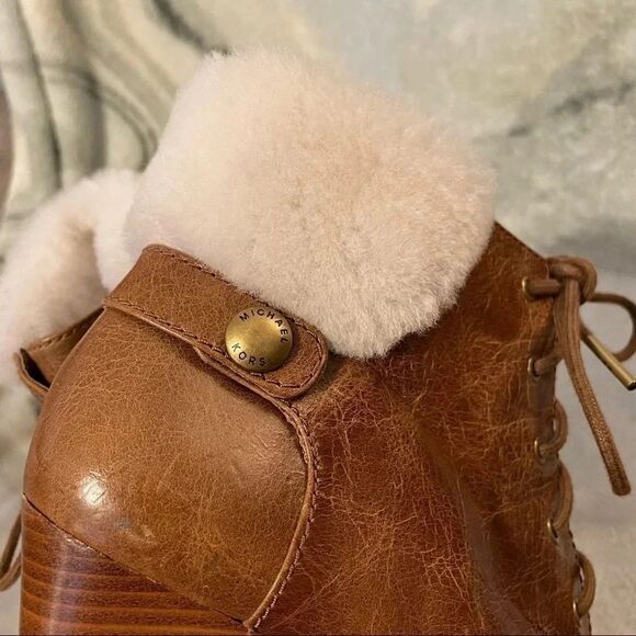 Michael Kors | Carrigan Wedge Boot - Picture 12 of 13